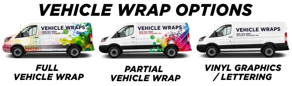 Liberty Vehicle Wraps vehicle wrap options